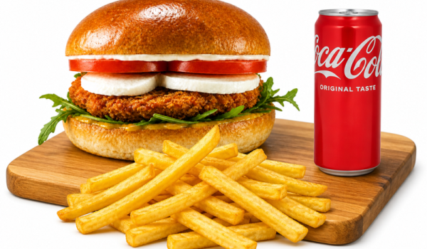 ⭐ MONATS-HIT: CHICKEN CAPRESE – DER PERFEKTE SOMMER-BURGER 🍅⚪